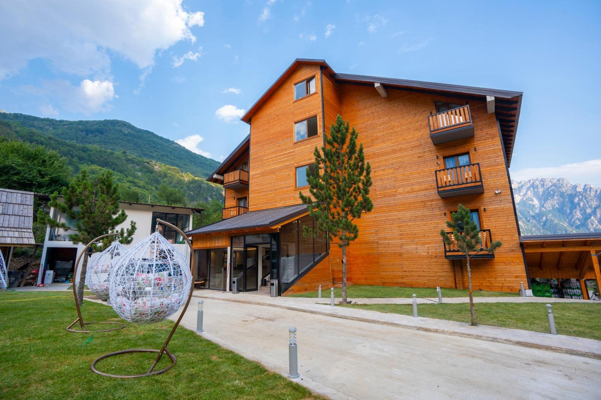 Hotel Jezerca Theth Eksteriør billede