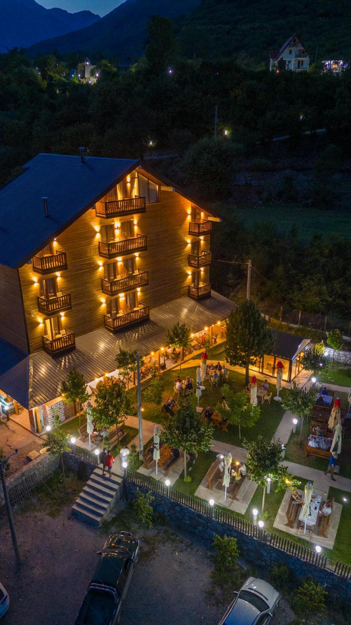 Hotel Jezerca Theth Eksteriør billede